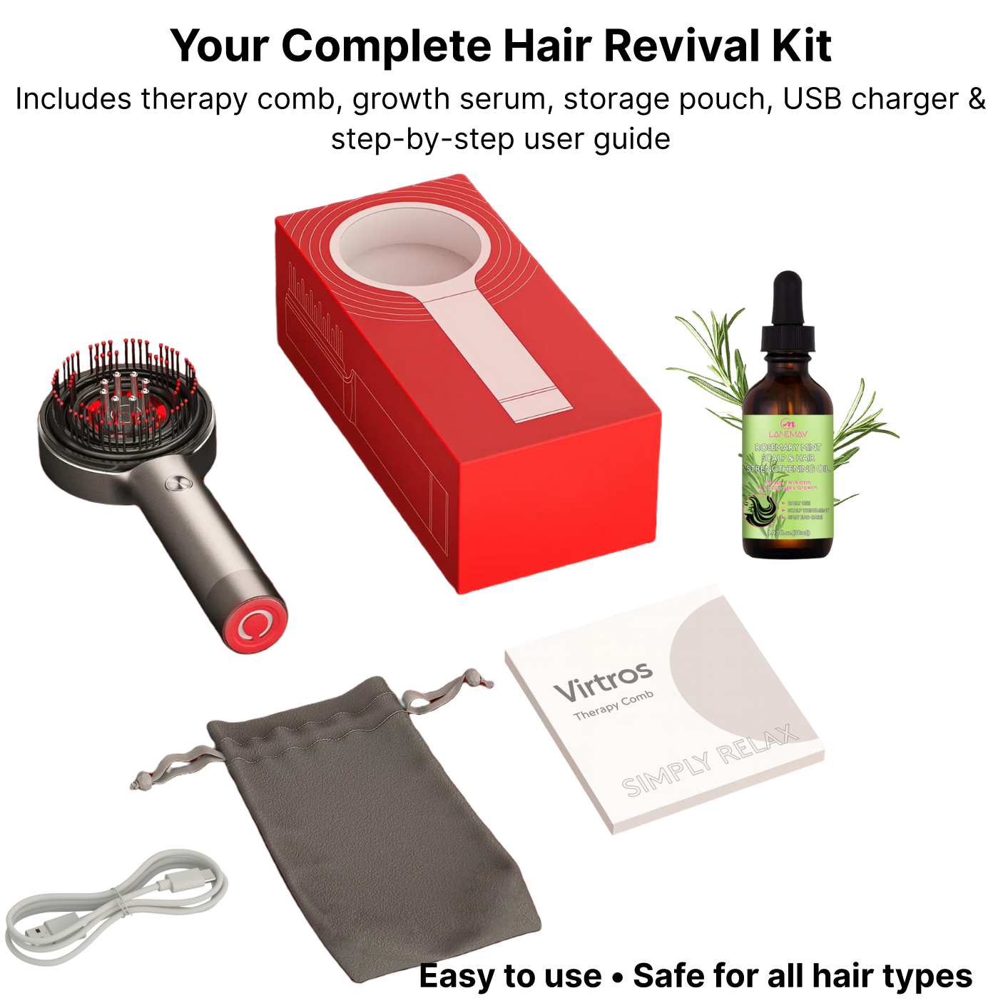 Virtros Hair Therapy Comb