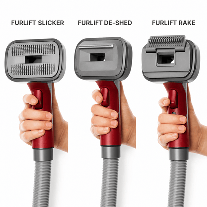Furlift™ 3-in-1 Hondenborstelset met Stofzuigfunctie