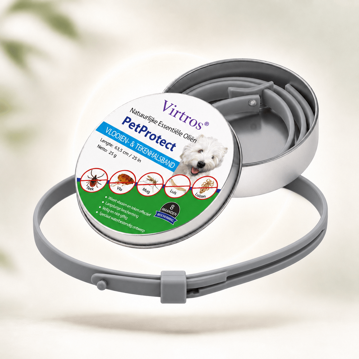PetProtect Vlooien- & Tekenband