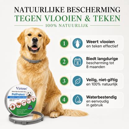 PetProtect Vlooien- & Tekenband