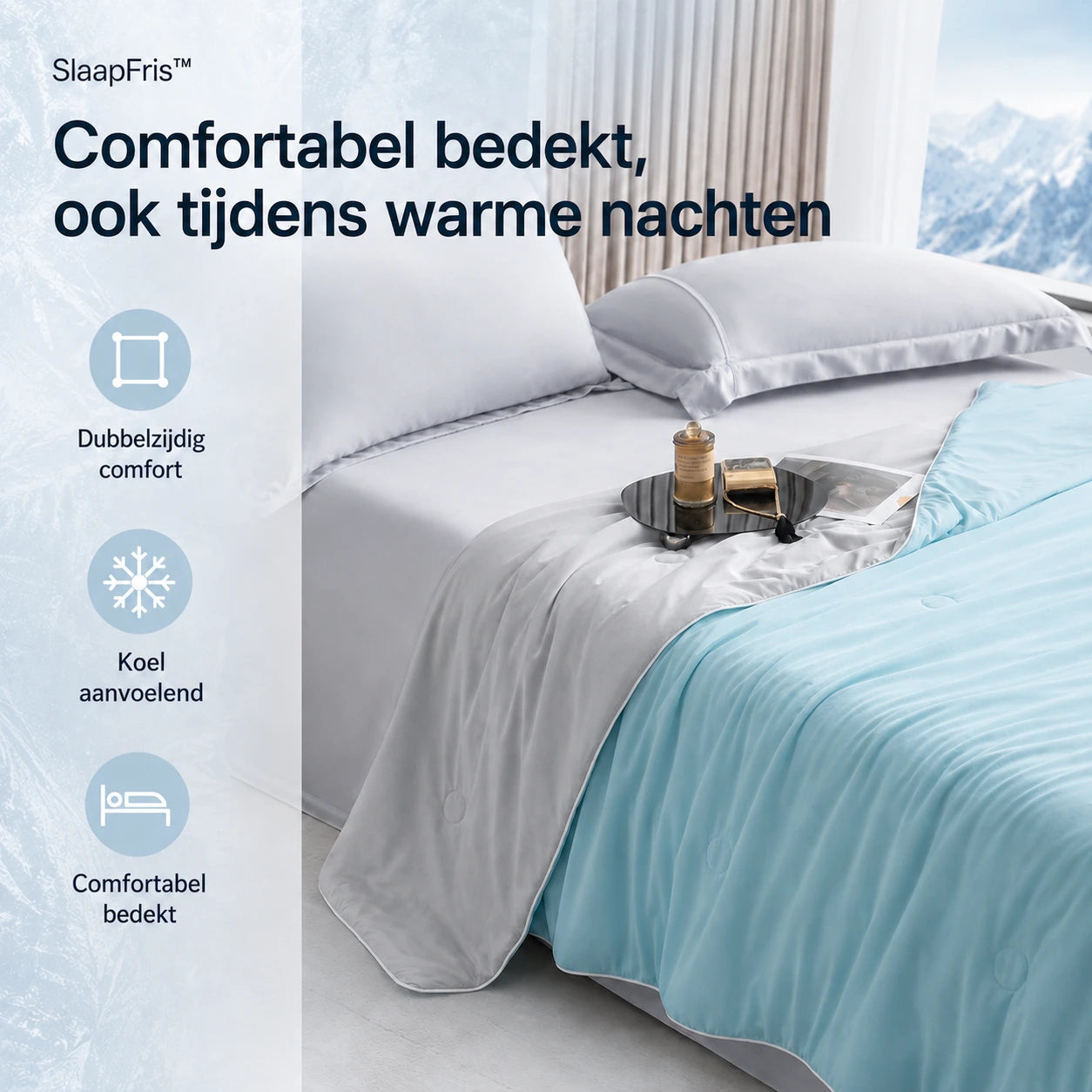 SlaapFris™ Verkoelende Slaapdeken