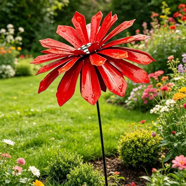 Betoverende Tuinbloem Decoratie
